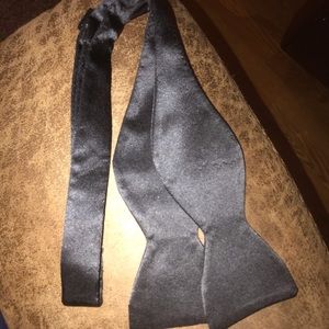 Black tuxedo bow tie